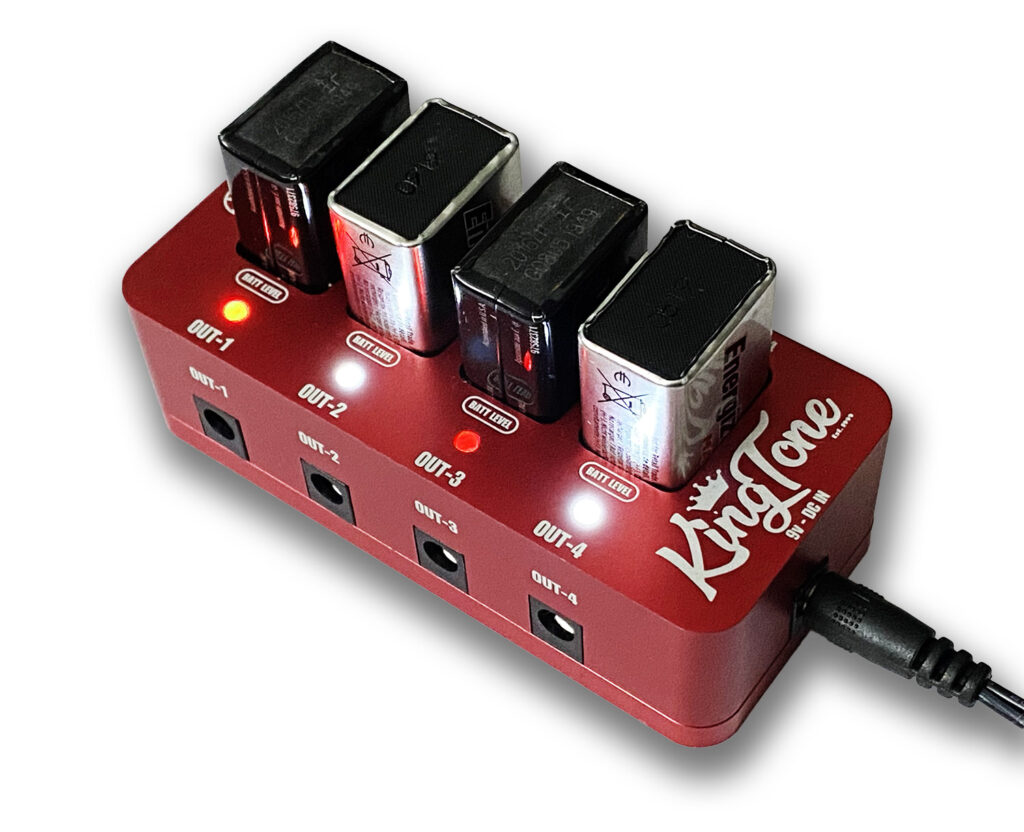 Battery Box King Tone Guitar